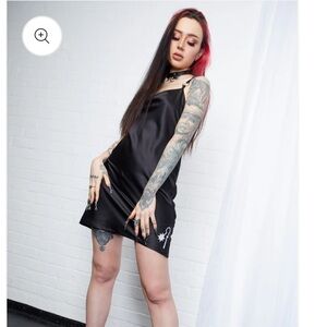 COPY - Sigrid Satin O-Ring Slip Dress